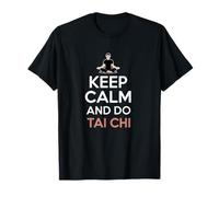 Tai Chi Corpo Mente Benessere Meditazione Keep Calm And Do Maglietta