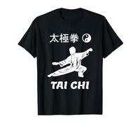 Tai Chi Kung Fu Arti Marziali Cinesi Yin Yang T Shirt Maglietta