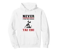 Tai Chi/Mai Sottovalutare Un papà Che Conosce Tai Chi! Felpa con Cappuccio