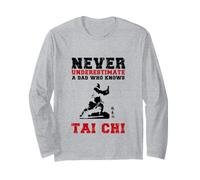 Tai Chi/Mai Sottovalutare Un papà Che Conosce Tai Chi! Maglia a Manica