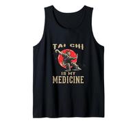 Tai Chi Principianti / 'Tai Chi è la mia Medicina!' Detto Divertente Canotta