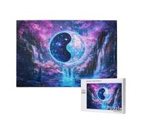 Tai Chi Puzzle 2000 Pezzi Grandi Dimensioni per Adulti, Puzzle Tai Chi Motivo Progettazione, Legna Jigsaw 99x70cm con Compact Box e Poster Incluso per Home Room Wall Decor, Regalo Donna Men, Model1628