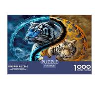 Tai Chi Tiger Jigsaw Puzzle,1000 Pezzi Classici, Per Adulti E Bambini A Partire Da 12 Anni Giochi Rilassamento E Intelligence Perfetto Per Appassionati Di Esperti - Decorazione Della Casa 38x26cm/100