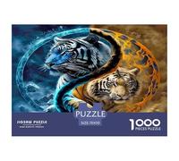 Tai Chi Tiger Jigsaw Puzzle,1000 Pezzi Classici, Per Adulti E Bambini Da 14 Anni E Più Giochi Rilassamento E Intelligence Perfetto Per Appassionati Di Esperti - Decorazione Della Casa 70x50cm/1000pcs
