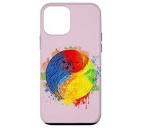 Tai Chi Yin Yang Cinque Elementi Cinese Bagua Wushu Feng Shui Custodia per iPhone 12 mini