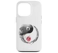 Tai Chi Yin Yang Cinque Elementi Cinese Bagua Wushu Feng Shui Custodia per iPhone 13 Pro