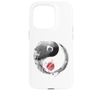Tai Chi Yin Yang Cinque Elementi Cinese Bagua Wushu Feng Shui Custodia per iPhone 15 Pro