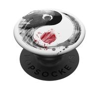 Tai Chi Yin Yang Cinque Elementi Cinese Bagua Wushu Feng Shui PopSockets PopGrip Adesivo