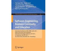 Tai-hoon Kim Software Engineering, Business Continuity, and Educatio (Tascabile)