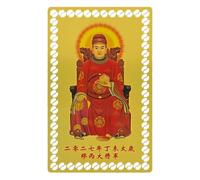 Tai Sui Card | Metal Slim 2027 Portable Charm Bring Luck Blessing