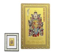 Tai Sui Protection Card - 2026 Horse Wallet Insert Good Luck Charm | Copper Wealth Successo per viaggi famiglia auto vacanze cercatori spirituali fortuna benedizione protezione e