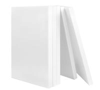 TAIANJI 5 Pezzi Blocchi di Schiuma Rettangolari ad Alta Densità 40x30x2cm Schiuma per Artigianato, Modellismo, Architettura, Scultura
