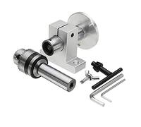 TAIBOSL Molla Collet Set Qualità Live Tornio Centro Testa Con Mandrino Accessori Fai Da Te per Tornio Macchina Centro Girevole Lavorazione Del Legno Strumento Tornio Fresatura Strumento