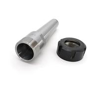 TAIBOSL Set di pinze a molla di precisione MT2 MT3 MT4 M5 Morse Taper Holder per ER25 ER32 ER40 Mandrino pinza Morse cono portautensili con dado ER UM tornio strumento di fresatura (MT5-ER32)