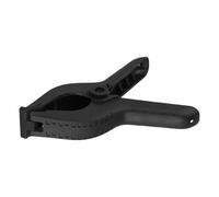 TAICHEUT Confezione da 30 morsetti a molla in plastica, resistenti da 11,4 cm, clip per fondali fotografici per studio, bancarelle del mercato (nero)