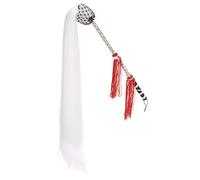 Taichi Fuchen Evaso Waketail Whisk Wooden Coda Whip per le opere di arti marziali buddiste taoiste cinesi