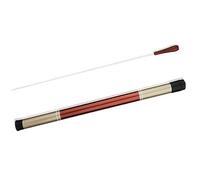 Taicols Elegante Bacchetta Musicale con Manico in Ebano Bacchetta da Marcia per Orchestra Concerto Bacchetta da Direttore d'Orchestra con Custodia Cilindro Lunghezza 39cm