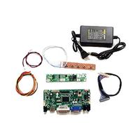 Taidacent Scheda controller universale LVDS 10-65 pollici schermo LCD HDMI DVI VGA a scheda driver LVDS kit display notebook fai da te (18,5-27 pollici 1080p universale 8 kit)