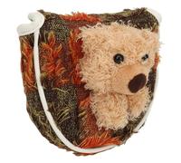 Taidda Adorabile Decorazione Dell'orso Copritesta della Mazza da Golf Strato Interno in Peluche Addensato Design con Chiusura Magnetica Decorazione Dell'orso Bruno (Grande)