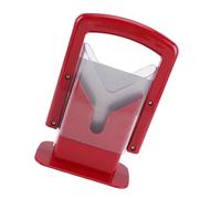 Taidda Affettatrice per Bagel Rossa, Taglierina per Bagel in Acciaio Inossidabile, Affettatrice Universale con Impugnatura di Sicurezza, Ideale per Muffin, Panini e Panini