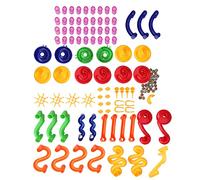 Taidda Blocchi Educativi per Pista da Corsa in Marmo Fai da Te per il Gioco Creativo dei Bambini - Sviluppa la Coordinazione Mano-cervello per Bambini Dai 3 Ai 10 Anni