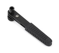 Taidda Chiave a Cricchetto da 1/4" Manico per Cacciavite Durevole per Punte da Cacciavite Strumento a Presa Rapida per Tecnici Costruttori 4, X 1,26" Ferro PVC