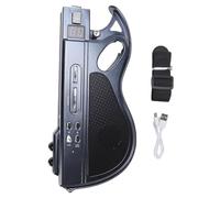 Taidda Chitarra Intelligente Senza Corde per Bambini, Giocattolo Musicale Elettrico Ricaricabile con Luci a LED, Strumento Musicale Senza Fili per Ragazze Sopra i 3 Anni (BLACK)