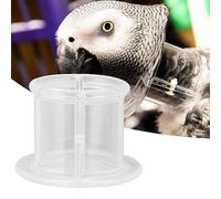 Taidda Collare Curativo per Ferite Anti- di Piume per Pappagalli per Animali Domestici per Uccelli, Protezione Durevole per Il Recupero di Pappagalli Piccoli/Medi/Grandi (S Diametro Esterno 4,8