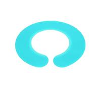 Taidda Collare per Tagliare i Capelli Resistente All'acqua Confortevole per Parrucchiere/Styling Domestico Gel di Silice 12" Facile Pulire per Scialle per Tintura dei Capelli (BLUE #15)