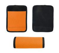 Taidda Comodo Copri Maniglia Rettangolare in Neoprene per un Facile Trasporto e Identificazione, Etichette da Viaggio Universali per Qualsiasi Valigia, Materiale Resistente in Rosa, 1 Pezzo