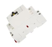 Taidda Contattore CA a Risparmio Energetico 2P 25A 220V 50Hz con Interruttore di Controllo Manuale per Uso Residenziale (2NO)