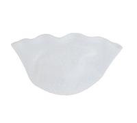 Taidda Cuffia per Tintura per Capelli in Silicone Cuffia per Tintura per Capelli Durevole per un Comodo Punto Culminante dei per il Parrucchiere di Casa Cappello per per Trasparente (WHITE)