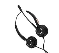 Taidda Cuffie USB per Call Center con Cancellazione del Rumore, Comode da Indossare Comunicazione Chiara, Adatte per Computer, Telefoni, Materiale ABS