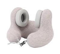 Taidda Cuscino per il Collo, Cuscino da Viaggio a Forma di U con Cuffie Magnetiche Rimovibili per la Riduzione del Rumore, Supporto a 360 Gradi per il Treno Aereo di Casa e Ufficio