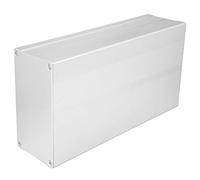 Taidda Custodia Protettiva per Raffreddamento in Alluminio per Progetti Elettronici Fai-da-te 55 X 106 X 200 Mm per Controller e Decodificatori Sabbia Set da 2 Pezzi (#2)