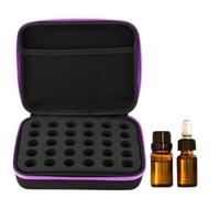 Taidda Custodia Rigida per Oli Essenziali, Organizer di Alta qualità per Flaconi da 5 Ml, per Viaggiare, con Effetto Antiurto e Design Universale per gli Appassionati di Aromaterapia, EVA Viola