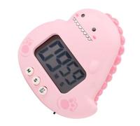 Taidda Dinosauro Timer per Bambini Ampio Display LCD Allarme Forte Timer da Cucina Digitale per Cucina in Aula Studio a Casa, Magnetico per il Conto Alla Rovescia per Bambini, Amante dei Dinosauri