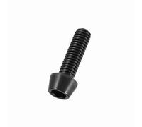 Taidda Durevoli Bulloni in Titanio Ti Vite a Testa Conica a Prova di Erosione per le Corse, Disponibile in Tre Colori e Due Dimensioni, Resistente Alle Alte e Basse Temperature (M6X20)