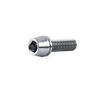 Taidda Durevoli Bulloni in Titanio Ti Vite a Testa Conica a Prova di Erosione per le Corse, Disponibile in Tre Colori e Due Dimensioni, Resistente Alle Alte e Basse Temperature (M6X16)