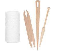 Taidda Filati per Ordito in Cotone Resistenti e Morbidi per Coperte da Tessitura a Telaio 250M, Filo per Ordito in Cotone Ecologico per Tessitori di Tutti i Livelli