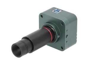 Taidda Fotocamera per Microscopio Elettronico 4K 8MP Oculare Digitale USB 3.0 Ad Alta Definizione per Microscopi Biologici e Stereomicroscopi, Lega di Alluminio