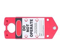 Taidda Gancio di Bloccaggio per Etichette Ripetibile, Gancio di Bloccaggio per Tag di con Progettazione di Giunzioni Controllate Punti per L'industria Chimica, Lega di Alluminio Fortemente Ossidata