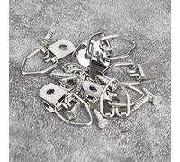 Taidda Gancio per Cornice Gancio per Appendere a Parete in Ferro Durevole per Opere D'arte Ganci da 50 Pezzi per Decorazioni per la Casa Materiale: Ferro Colore: Argento, Bronzo Ciano, Oro Scena