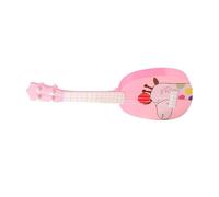 Taidda Giocattolo Ukulele per Bambini Mini 4 Corde Modelli di Animali Colorati per il Gioco Musicale della Prima Educazione 35 Cm (8041A Stile cervo rosa)