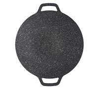 Taidda Griglia Antiaderente Ad Alta conduttività Termica per Deliziosi Barbecue da Campeggio per gli Appassionati di attività All'aperto, Rivestimento in Pietra Maifan (38 cm)