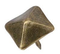 Taidda Hardware Decorativo per Mobili per Divani con Punta Affilata per Tappezzeria in Bronzo Ciano di Alta qualità, 50 Pezzi (Lunghezza laterale 19mm*lunghezza totale 20mm)