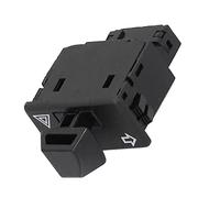 Taidda Interruttore Manubrio Moto Standard Originale Installazione Rapida Controller Indicatori di Direzione per Ciclisti ABS Nero Larghezza 1,2 Pollici