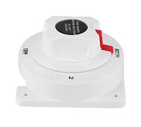 Taidda Interruttore Selettore Batteria, 300A per 6V 12V 24V | Design compatto, materiale ABS resistente, compatibilità con le apparecchiature marine