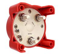 Taidda Interruttore Staccabatteria Isolatore di Spegnimento Ad Alte Prestazioni per Yacht e, Guscio in Plastica ABS, 1x Interruttore Staccabatteria, 4x Viti di Fissaggio