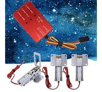 Taidda JP Hobby ER-120 di Carrello di Atterraggio Retrattile Elettrico Ad Alta Precisione per Aerei RC, Controller + 3 Set di Ingranaggi Retrattili per Jet EDF, 90 Mm-120 Mm, 10-12 Kg (Base